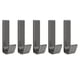 thumbnail image 1 of Percha De Almacenamiento, Gancho De Aluminio Sin Perforación, Adhesivo Fuerte De 5 Piezas Para Ropa Para Puerta Trasera, 1 of 8