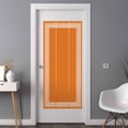 thumbnail image 3 of Burnt Orange Geometric Window Privacy Film, Country Greece Key Art Static Cling UV Sun Blocking Tint Film Heat Control Windows Films for Bedroom Bathroom, Window Stickers 35.4"x78.7", 3 of 8