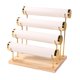 thumbnail image 1 of Soporte para pulseras Organizador de joyas Torre Estante de almacenamiento independiente Pulsera blanco, 1 of 8