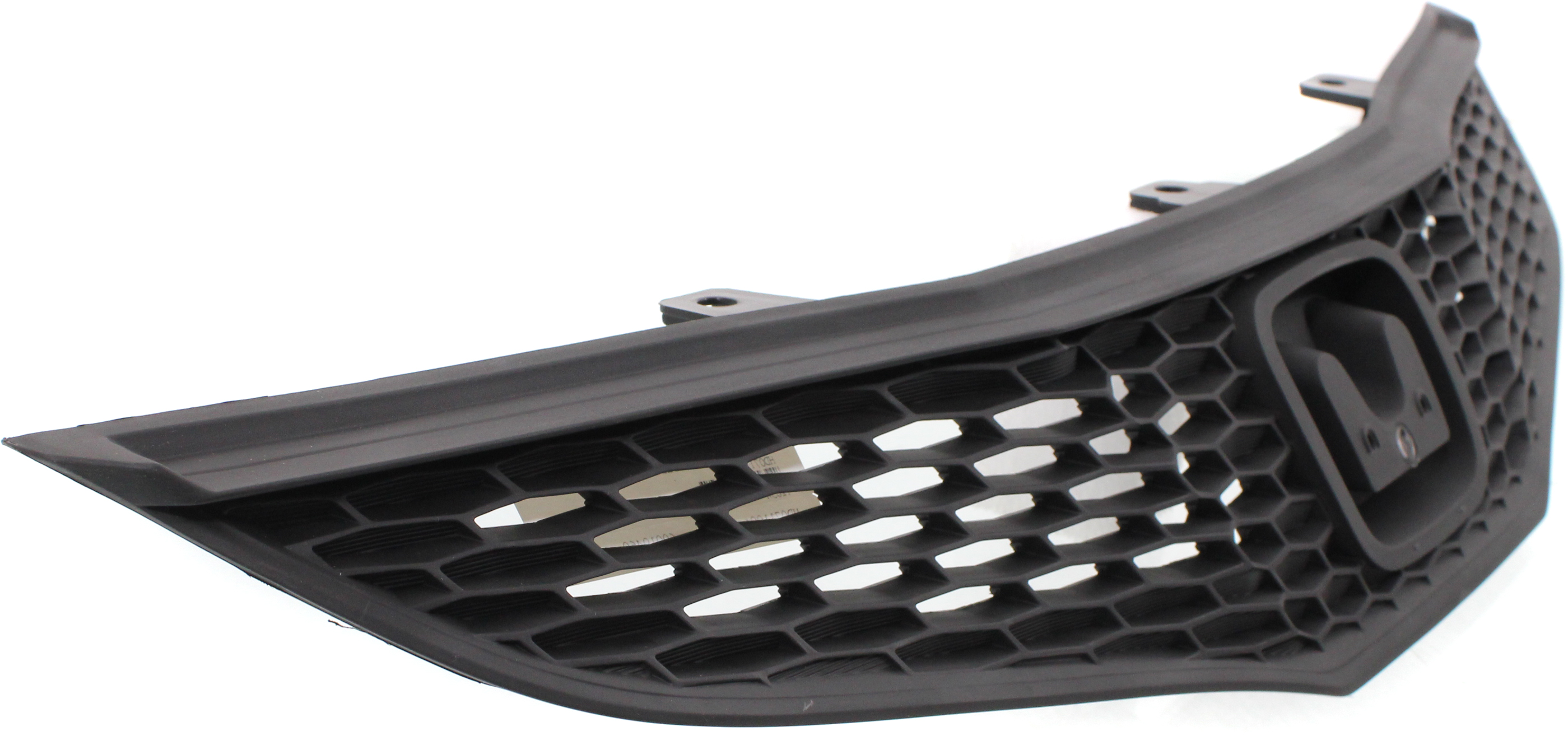Grille Assembly Compatible With 2009-2014 Honda Fit Textured Black Shell and Insert