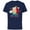Navy, variant on Disney Princess Little Mermaid Dad Daughter You Are SpeShell - Short Sleeve Cotton T-Shirt for Adults - Customized-Black