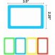 thumbnail image 3 of FANGTEK Colorful Plain Name Tag Labels 3 1/2 X 2 1/4, 200 Stickers., 3 of 4