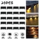thumbnail image 2 of Lámpara Solar LED para escaleras, luces de jardín al aire libre IP65, luces solares impermeables para camino, Patio, escalones, valla, decoración de balcón, 2 of 4