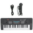 thumbnail image 2 of Jouet Piano Électronique Portable Clavier Multifonction avec Microphone avec 16 Tonalités 16 Instruments Différents Sons, 2 of 8