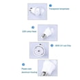 thumbnail image 2 of 3Pcs 10W Ultraviolet UV Bulb Fluorescent Detection UV Lamp Black Light Blue Lamp E26 110V 220V for D, 2 of 5