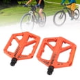 thumbnail image 1 of Mountain Bike Flat Pedals, Large Platform Nylon Non Slip Pedal for Road Bike Enhanced Control, 1 of 7