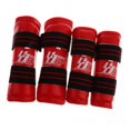 thumbnail image 2 of Taekwondo Shin Guard/Leg Protector + Arm Guard/Elbow Boxing Leg Guards Protector Set Taekwondo Protector L Red, 2 of 9