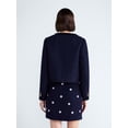 thumbnail image 4 of Free Assembly Women’s Ruffle Trim Nubby Jacket with Long Sleeves, Sizes XS-XXL, 4 of 6
