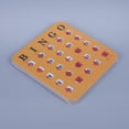 thumbnail image 3 of 5pcs Bingo Game Card Easy-Read With Sliding Windows Reusable Logical Thinking Ability Game Bingo Board Game Party Gift, 3 of 11