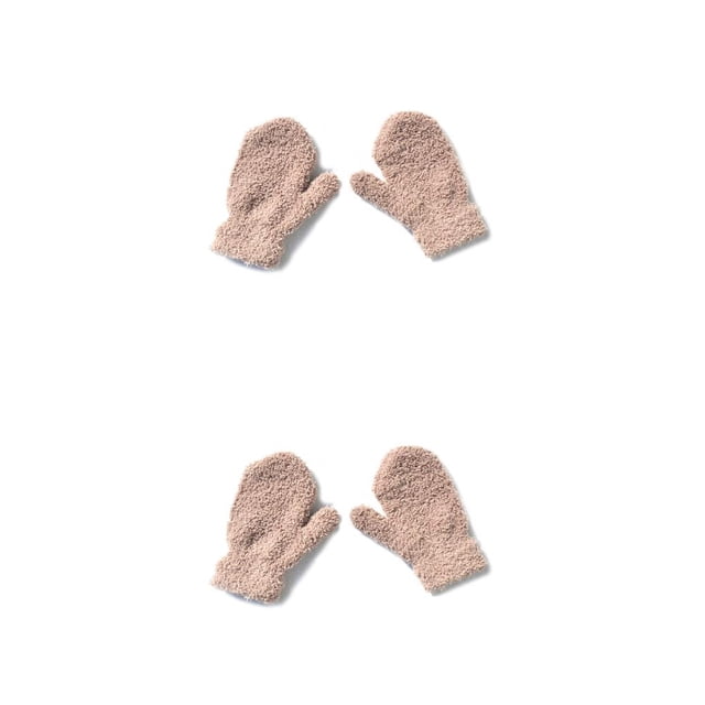 Minnieouse 1 par de manoplas de bebé exquisitas y cómodas manoplas para niños niñas niños ropa de invierno accesorio cubierta de mano para Type1 NO1