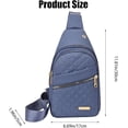 thumbnail image 4 of 2026NEW Small Sling Backpack for Women ,Fashion Casual Crossbody Sling Backpack ,Chest Daypack Crossbody Backpack for Travel Sports Running Hiking, 4 of 10