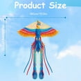 thumbnail image 3 of Large Phoenix Kite for Kids Adults Beginner, 100 x 71 Inch Single Line Colorful with Tail Kite with Winding Handle and Line Outdoor Beach Park Flying Games Activities Birthday Gift, 3 of 7