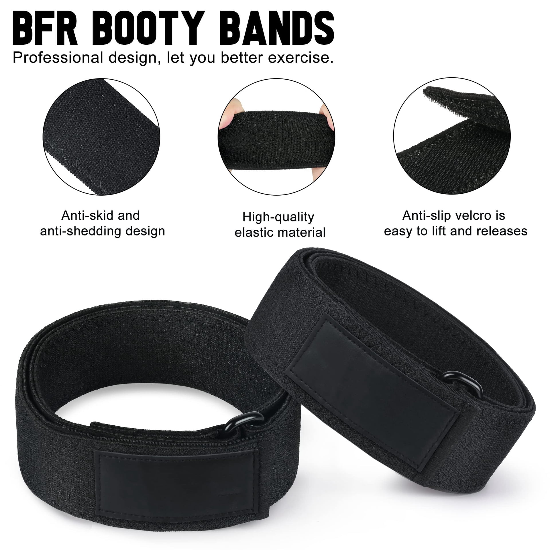 Muscle Thigh Training Band Occluded Elastic Band Resistance Pressure Band