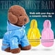 thumbnail image 2 of Chubasquero para cachorros al aire libre con capucha, chaquetas impermeables, impermeable reflectante de PU para perros y gatos, ropa, 2 of 5
