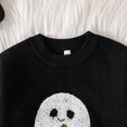 thumbnail image 4 of YDFCWXW Toddler Boy Girl Sweater Warm Pullover Sweatshirt Knitwear Knitted Winter Baby Clothes (Grey, 2-3 Years), 4 of 8