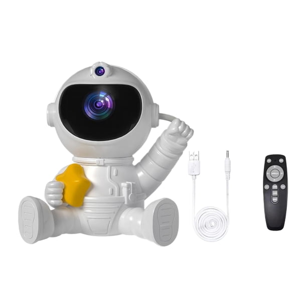 Billuyoard ABS astronauta estrella galaxias proyector universo en la habitación LED luz nocturna cielo estrellado proyector lámpara Iluminación navideña