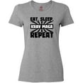 thumbnail image 3 of Inktastic Eat, Sleep, Krav Maga, Repeat Women's T-Shirt, 3 of 5