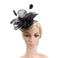 thumbnail image 1 of Disfraz de Boda Soledad Cinta para mujer Diadema Negra de Cristal 20 Vintage, 1 of 10
