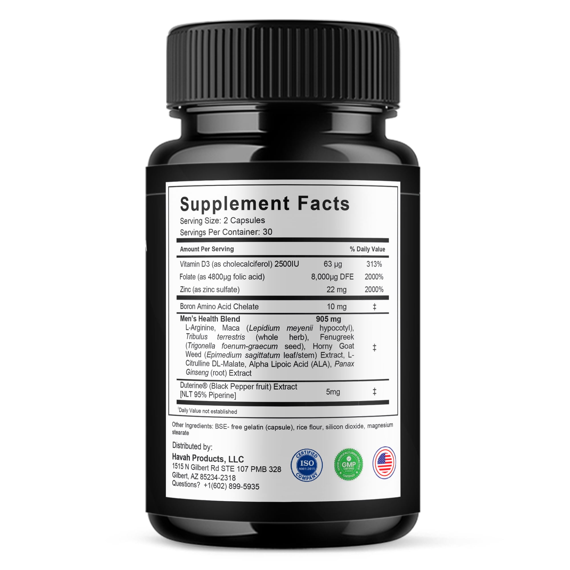 (2 Pack) Alpha Rock Pro Overall Support Capsules, Alpha Rock Supplement (120 Capsules)