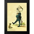 thumbnail image 2 of Frusius 11x14 Black Modern Framed Museum Art Print Titled - Death Walks a Beat, 2 of 5