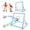 Black, variant on Gaderth 2-in-1 Soccer Goal and Bounce Back Net, Soccer Baseball Rebounder Net with 3 Adjustable Angles Soccer Training Equipment for Control Passing Practice Easy Setup