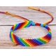 thumbnail image 3 of Multicolor String Rainbow Color Woven Friendship Bracelet Women New Fashion Cord Handmade Waterproof Beach Jewelry Present, 3 of 5
