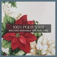 thumbnail image 4 of Elrene Home Fashions Red and White Poinsettias Tablecloth, 52"x70", Multi, 4 of 7