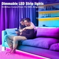 thumbnail image 4 of REEMEER LED Strip Lights 50ft Smart Led Lights Strip Music Sync App Controlled and Remote Led Lights for Bedroom Party Home Decoration, 4 of 7