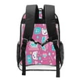 thumbnail image 6 of Clear Backpack for Like Nastya Heavy Duty for School Work Bookbag Women Men Transparent backpack Stadium Approved See Through Backpack, 6 of 6