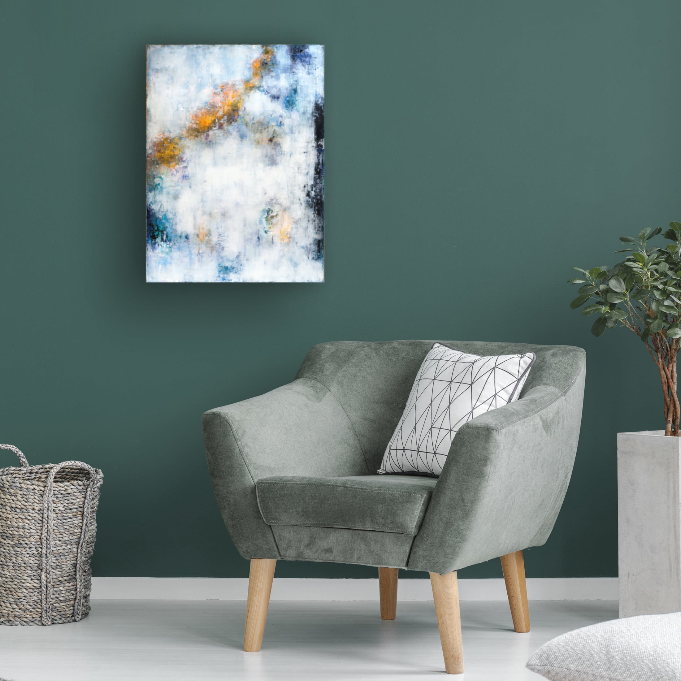 Canvas Wall Art - Deb Chaney 'Breathing Space' Wall Art for Living Room, Bedroom, or Office Décor by Trademark Fine Art - 24 x 32 Inches