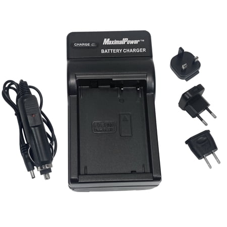 Maximalpower Universal Camera Battery Charger Plug for Panasonic DMW-BLC12 Lumix DMC-FZ200 DMC-FZ1000 DMC-G5 DMC-G6 DMC-G7 DMC-GX8 DMC-G85 (Charger Only)