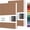 Camel Brown, variant on A5 Notebook Soft Cover Journal Lined, Medium Softcover Notebook Vegan Leather Journals for Men Women Writing, Ruled Thick Paper Flexible Junk Diary 256 Pages 2-Pack (Camel Brown)
