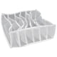 thumbnail image 2 of Caja de almacenamiento de ropa interior plegable y transpirable con múltiples celdas - Organizador de cajones para sujetadores y calcetines, 2 of 10