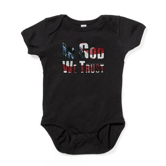 CafePress - In God We Trust - Cute Infant Bodysuit Baby Romper - Size Newborn - 24 Months