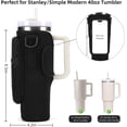 thumbnail image 3 of Water Bottle Carrier Bag for 40/30 oz Tumbler with Phone Pocket, Water Bottle Holder with Strap Stanly Cup Accessories, 3 of 11