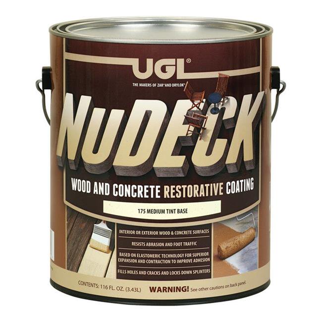 UGL 1903566 NuDECK Flat Tintable Base Medium Base Elastomeric Wood