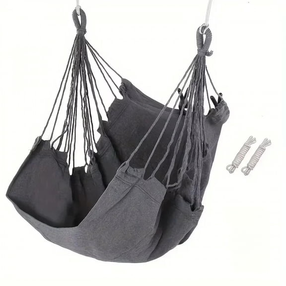 1PC Outdoor Rocking Chair Fabric Hammock Canvas Leisure Swing Chair Dormitory Portable Folding Hanging Chairs Outdoor Furniture