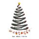 thumbnail image 3 of ¡Ahorra en Grande!, Paquete de material para decoración navideña de ventana, árbol de Navidad, fondo ingenioso, pared, ambiente de fiesta, diseño de escena Akmoler, 3 of 8