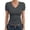 Grey, variant on Active Tops Women Short Sleeve T Shirts Spandex Stretch Turtle Neck Ladies Exercise Shirts Women Technical Shirts Women Big Shirt Women Casual Tee T Shirt Womens Top Extra Long Red S
