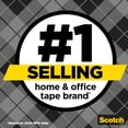 thumbnail image 4 of Scotch Double Sided Permanent Tape, Transparent, 1/2 in x 300 in, 1 Dispenser, 4 of 9