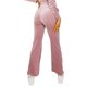 thumbnail image 2 of Lucakuins Mujeres Zip Up Hoodie Casual Color sólido Terciopelo Manga larga Sudadera / Pantalones de chándal con cordón con bolsillos Lucakuins  moda, 2 of 3