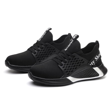 Steel Toe Shoes for Men Women Indestructible Work Shoes Lightweight Comfortable Safety Sneakers Nonslip Industrial Construction Shoes