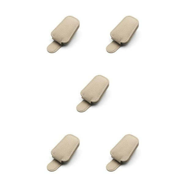 Sidaley Estuche para gafas de sol con clip para gafas de coche Soporte para organización interior Beige Type2 NO2 Sidaley CBP294904