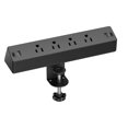 thumbnail image 1 of Abrazadera de escritorio Power Strip TenTrend 1875 W con 2 USB A y 2 USB C, 1 of 7