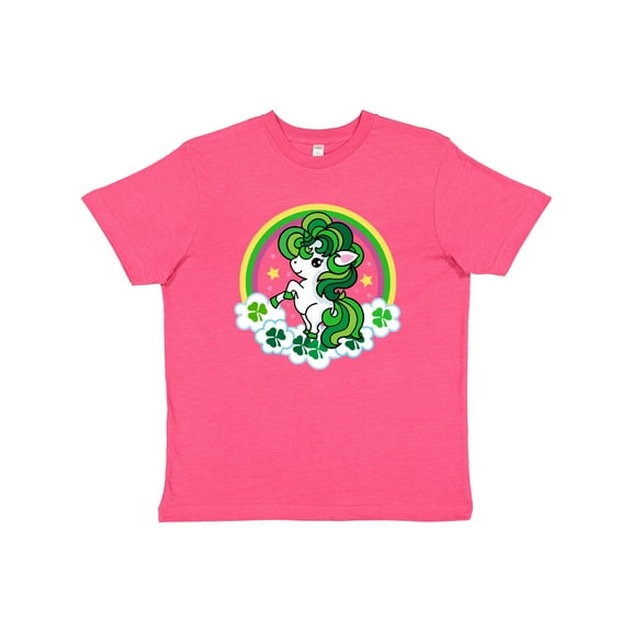 Inktastic Unicorn St Patricks Day Irish Youth T-Shirt