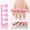 Pink, variant on Soft Foam Toe Separators Pedicure Spa Comfortable Nail Care Tools For Manicure And Pedicure Toe Spacers For Salon Home Use