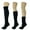 Anthracite Gray, variant on 2 Pairs Cotton Slouch Knee High Socks Shoe Size 5-10 (Golden Rod)