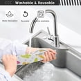 thumbnail image 7 of Coolnut 2 Pack Faucet Mat Splash Guard for Kitchen Sink,Floral Butterflies 30x5 Inch Super Absorbent Microfiber Sink Protector Mat, Kitchen Sink Mat Machine Washable Kitchen Sink Accessories, 7 of 7