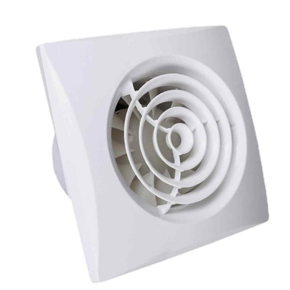 Extractor de aire de 100 mm para baño: ventilador de conducto de pared y techo