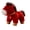 Plush toy - Red, variant on 5.9 Inch Cute Stuffed Horse Plush Toy, Soft PP Cotton Filled Lucky Pony Plush with "Get Rich" Tag, Safe Plush Gift for Boys Girls